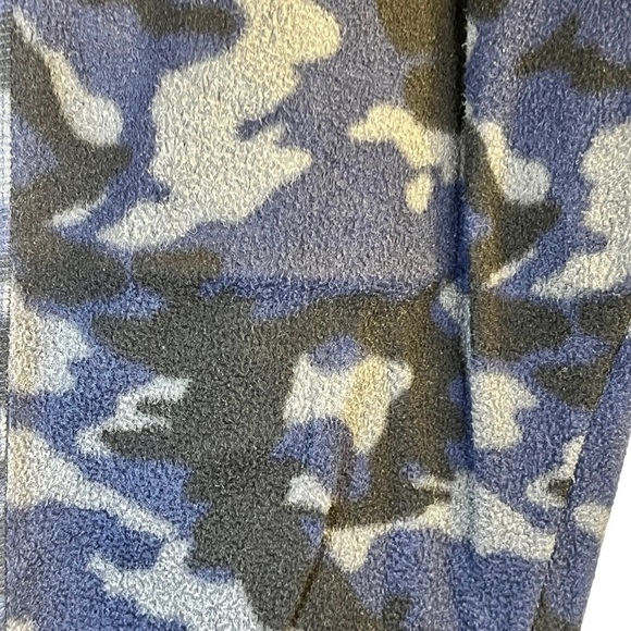 Sale George Men's Fleece Joggers L Blue Gray Camo - Picture 4 of 13
